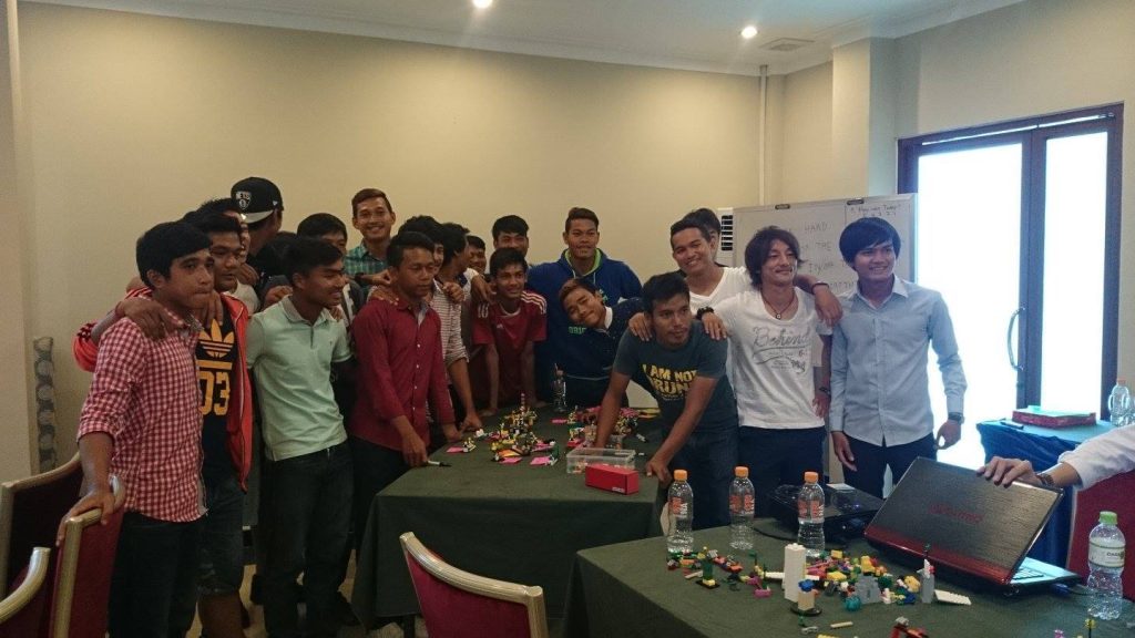 Cambodian Tiger FC’s  Tiger Spirit Vision Sharing workshop