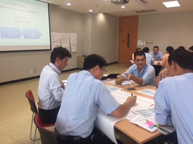 Thai-Japanese Cross Cultural Leadership Training for Aisin AI (Thailand)