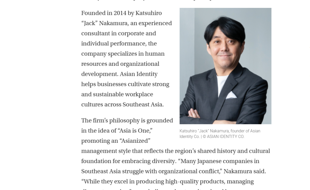 Asian Identity CEO, Jack Nakamura, Featured in The Japan Times Interview