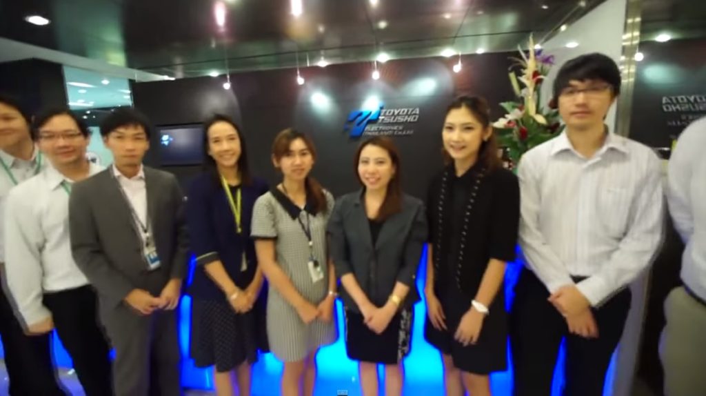 Company Introduction video for Toyota Tsusho Electronics Thailand