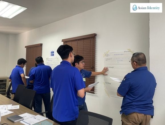 Participants in Logical Communication Workshop by Asian Identity