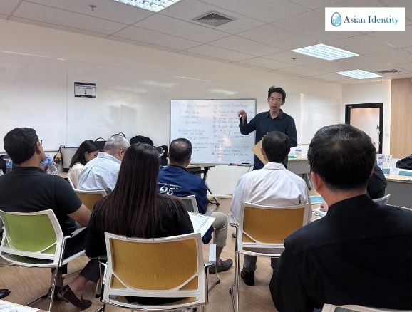 Participants engaging in leadership workshop at LEAD Project by Asian Identity