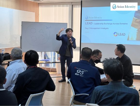 Participants engaging in leadership workshop at LEAD Project by Asian Identity